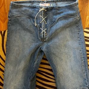 Revive new denim jeans size 31 but I think fits more like 30.